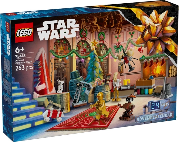 75418 - calendario dell’avvento lego star wars 2025: 1