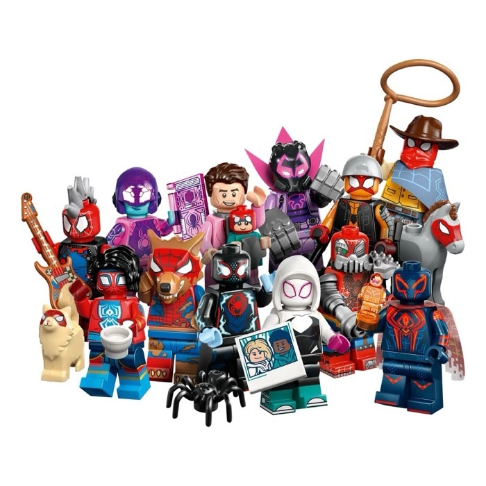 71050 - lego minifigures - spider-man: across the spider-verse - bustina singola