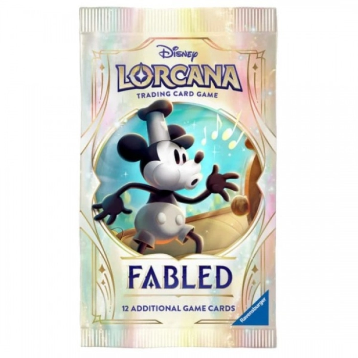 lorcana - fabled - bustina singola 12 carte (eng)