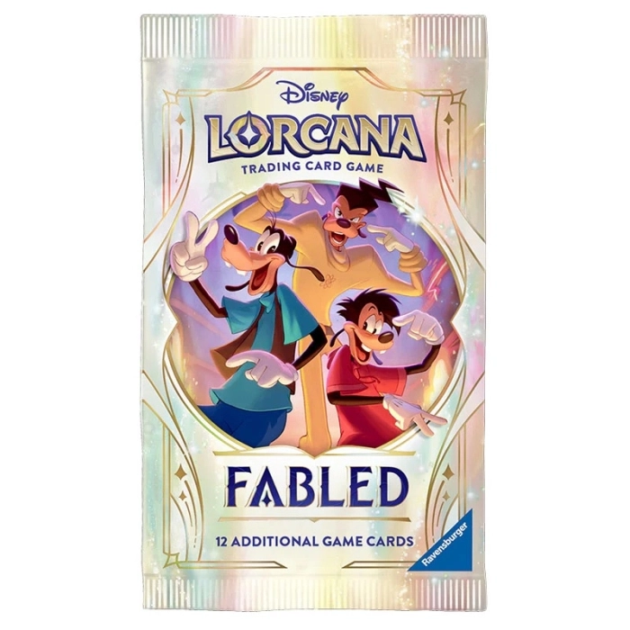 lorcana - fabled - bustina singola 12 carte (eng)