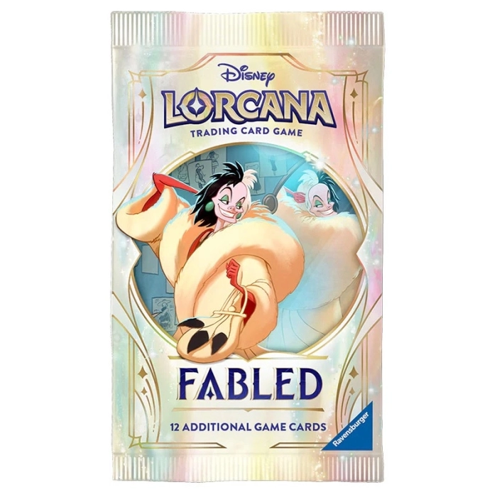lorcana - fabled - bustina singola 12 carte (eng)