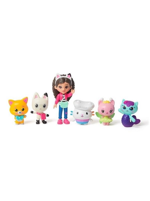 gabby's dollhouse - the movie - set deluxe figures