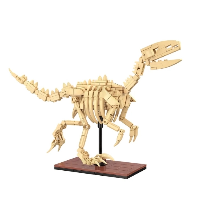 cada - dinosaur fossils: velociraptor - 256 pz.