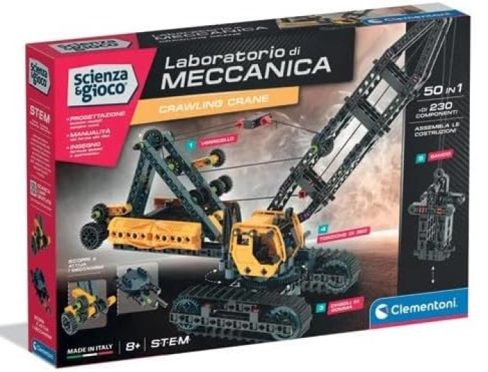 laboratorio di meccanica - gru cingolata