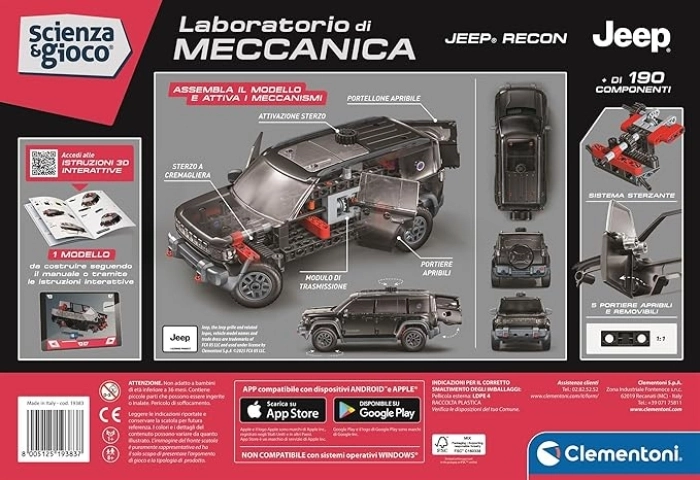 laboratorio di meccanica - jeep recon