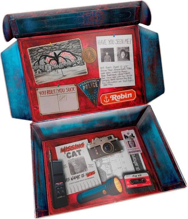metamorphic art collection - stranger things - the upside down - puzzle con cornice led