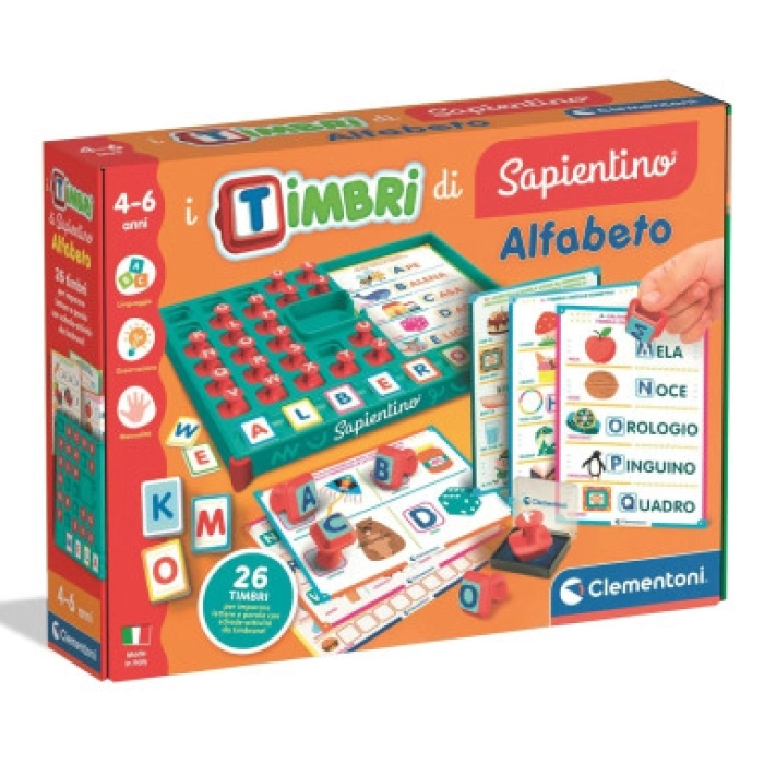 sapientino montessori - timbri dalla a alla z