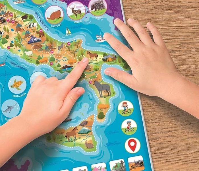 italia - puzzle magnetico