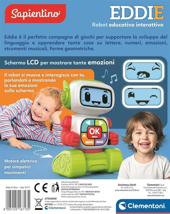 eddie robot educativo