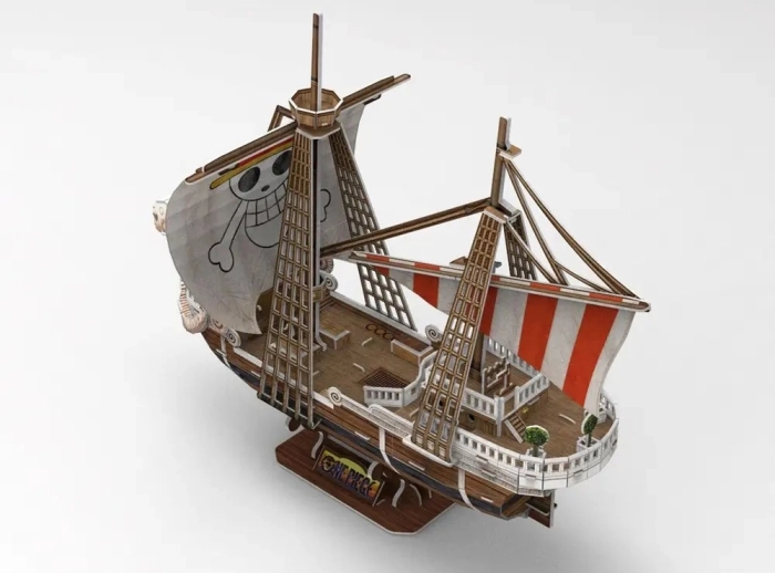 one piece - puzzle 3d - going merry
