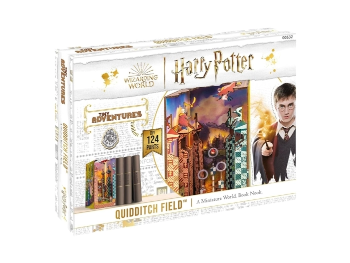 tiny adventures - book nook - harry potter quidditch