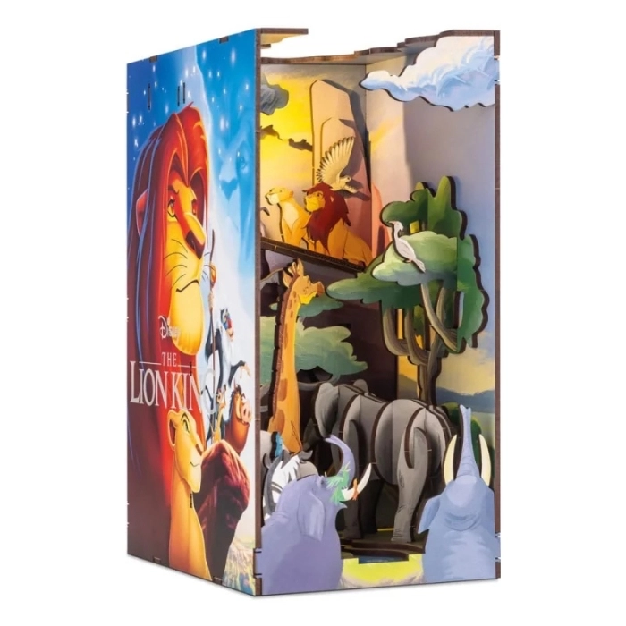 tiny adventures - book nook - disney: il re leone