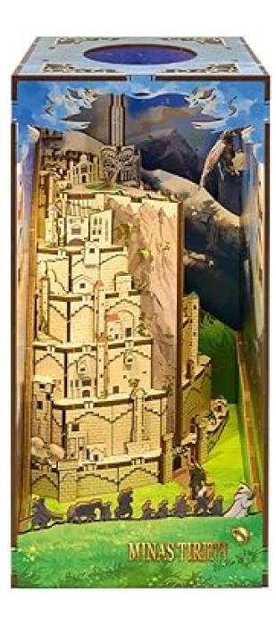 tiny adventures - book nook - il signore degli anelli, minas tirith