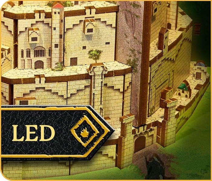 tiny adventures - book nook - il signore degli anelli, minas tirith