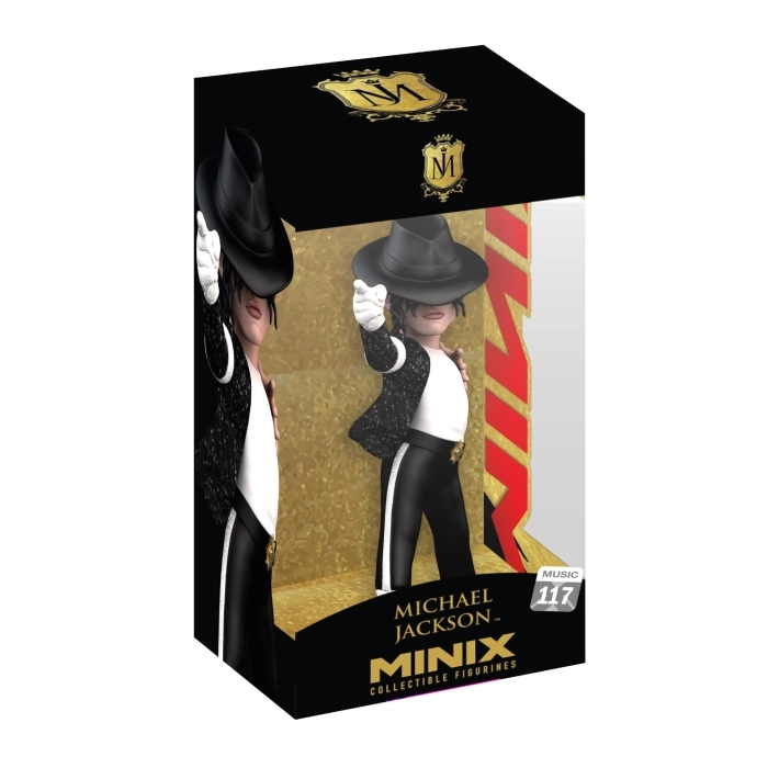 michael jackson - billie jean - minix collectible figurines 12cm