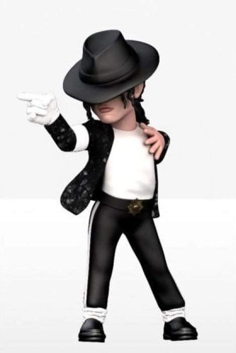 michael jackson - billie jean - minix collectible figurines 12cm