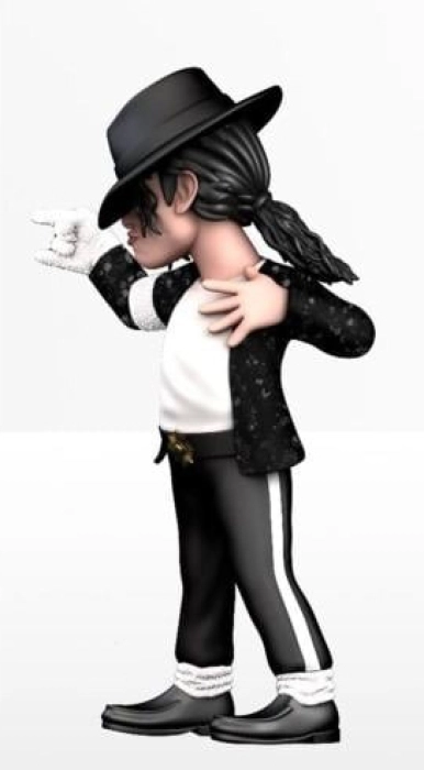 michael jackson - billie jean - minix collectible figurines 12cm