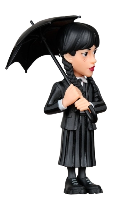 wednesday - umbrella - tv series 167 - minix collectible figurines 12cm