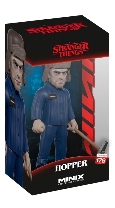hopper - stranger things season 4 - tv series 176 - minix collectible figurines 12cm