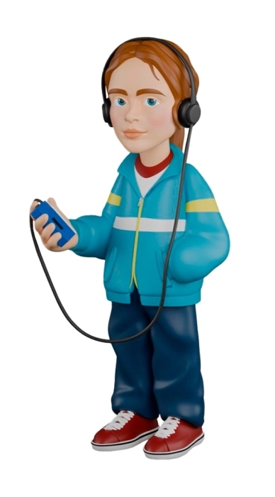 max - stranger things season 4 - tv series 181 - minix collectible figurines 12cm