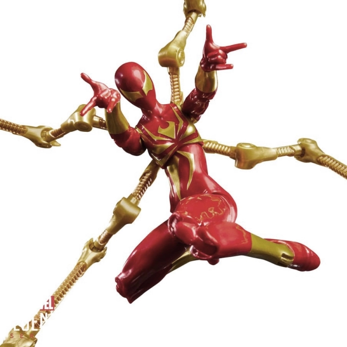 marvel legends series x magic: the gathering - mary jane, iron spider 15cm + 1 magic foil card: 5