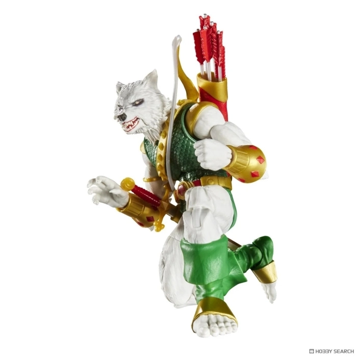marvel legends series x magic: the gathering - man-wolf 15cm + 1 magic foil card: 6