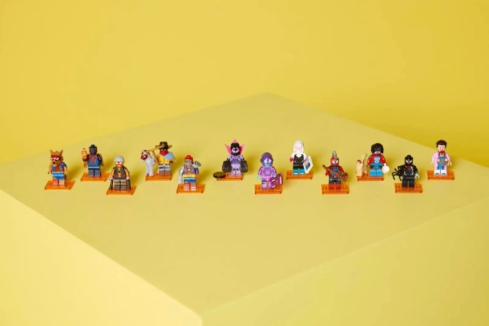 71050 - lego minifigures - spider-man: across the spider-verse - collezione completa