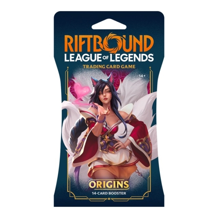 league of legends - riftbound: origins - bustina singola 14 carte (eng)