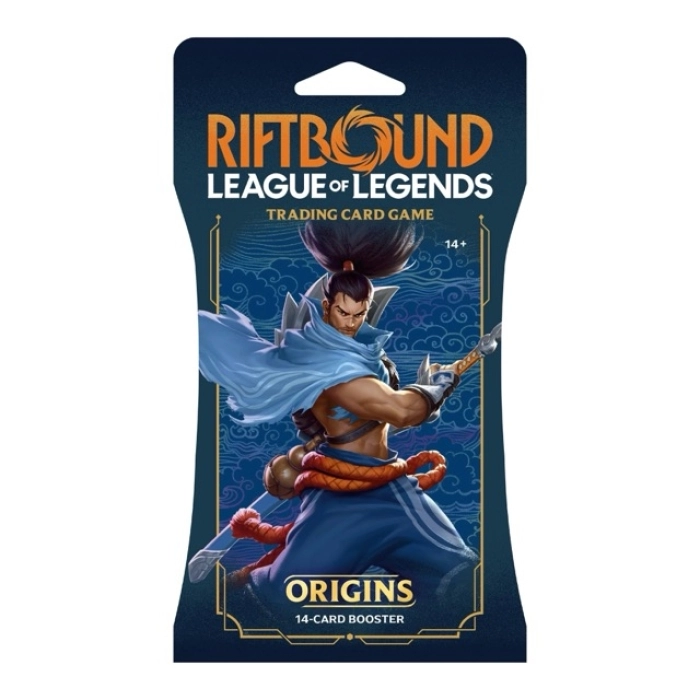 league of legends - riftbound: origins - bustina singola 14 carte (eng)