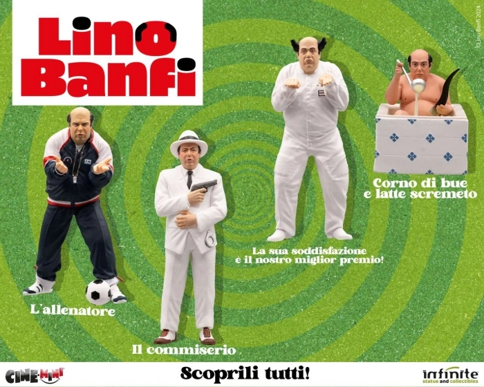 lino banfi - il commiserio - mini figure 10cm
