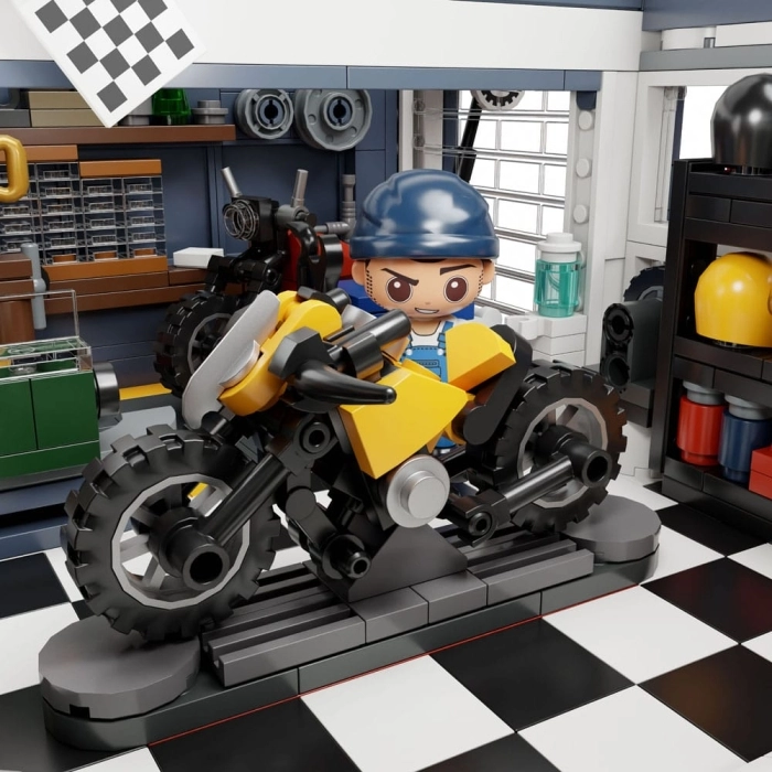 edifici modulari - ristorante per motociclisti