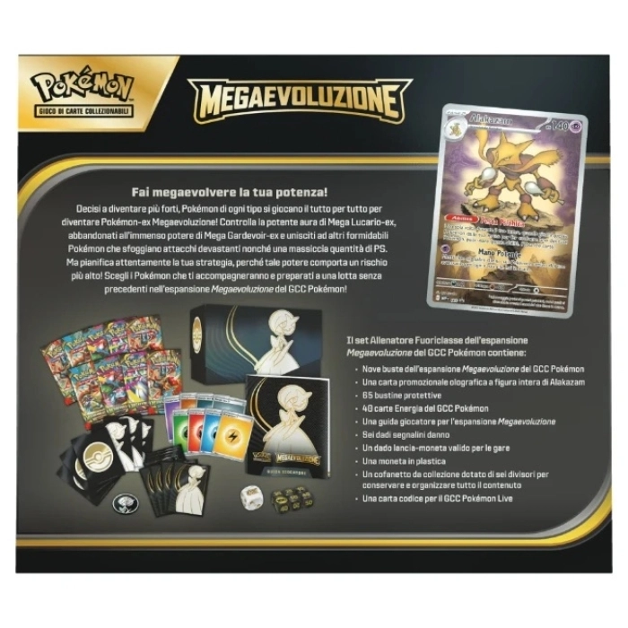 pokemon megaevoluzione - set allenatore fuoriclasse mega gardevoir (ita)