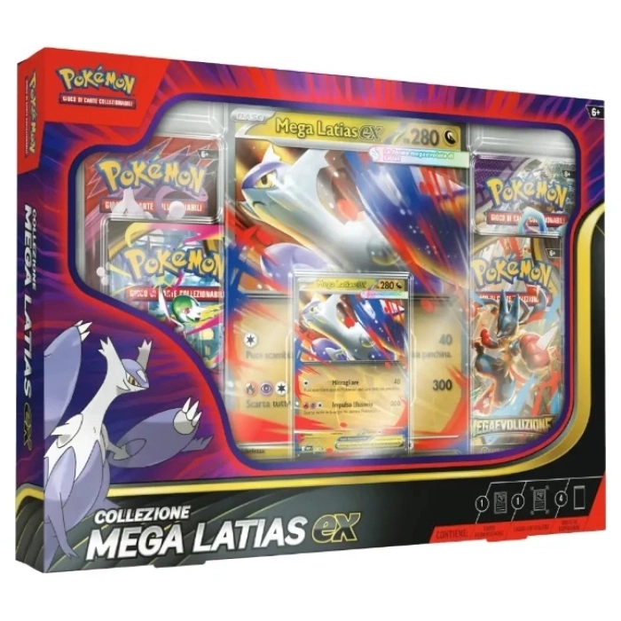 pokemon - box da collezione - mega latias-ex (ita): 1
