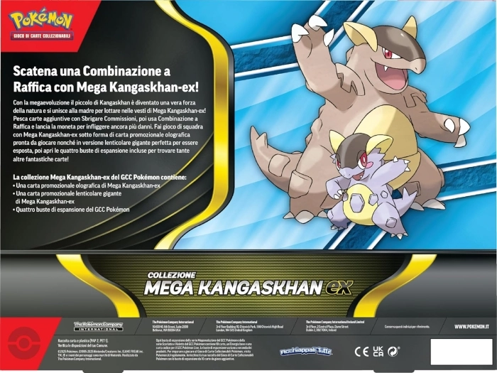 pokemon - collezione mega kangaskhan-ex (ita)