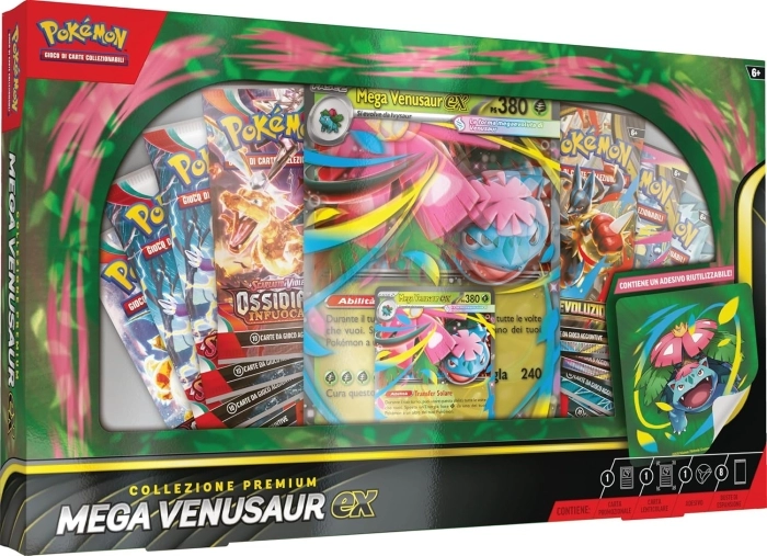 pokemon - collezione premium mega venusaur-ex (ita)