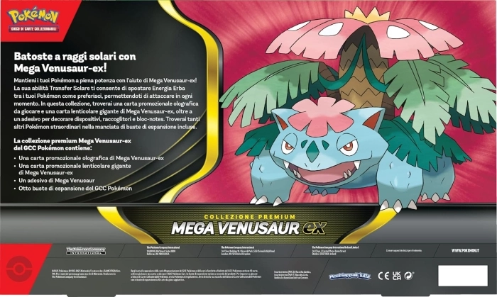 pokemon - collezione premium mega venusaur-ex (ita)