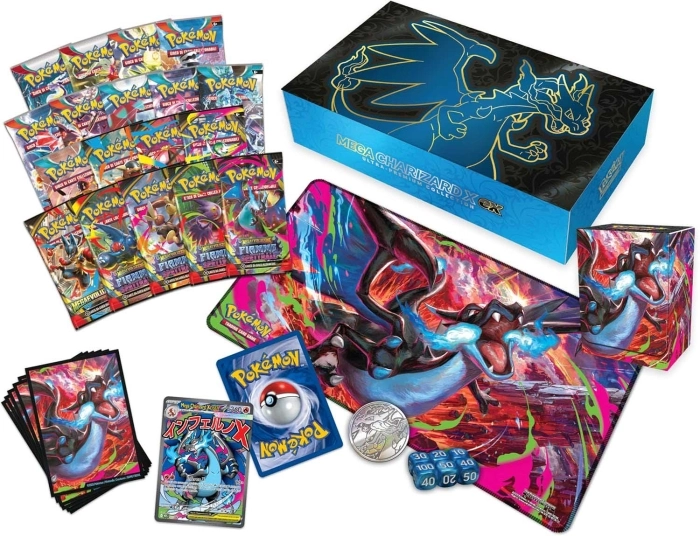 pokemon - collezione ultra premium mega charizard x-ex (ita)