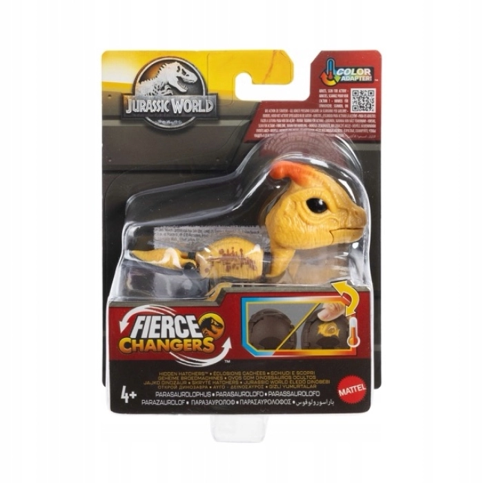 jurassic world - fierce changers - modello assortito 5cm: 3