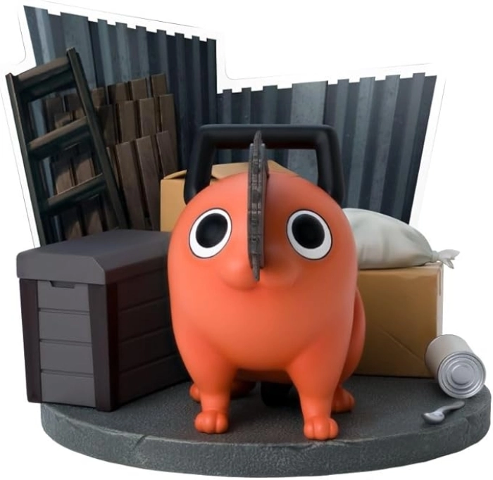 chainsaw man - pochita - statua 10cm: 2