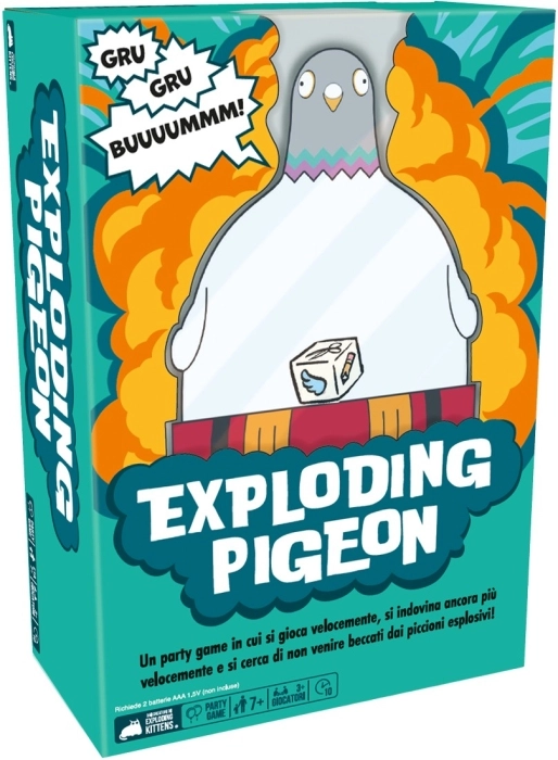 exploding pigeon