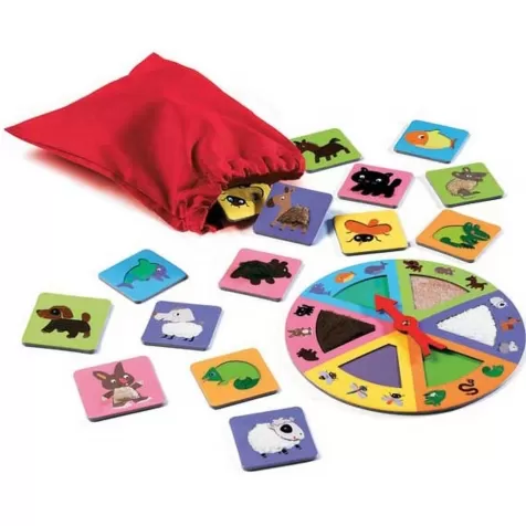 tombola tattile degli animali