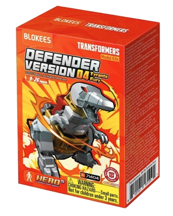 transformers - defender version 04 - tyrants fury - un modello assortito: 1