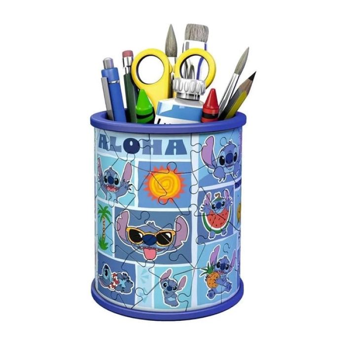 portapenne stitch - puzzle 3d: 2