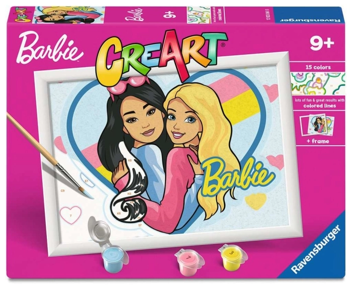 creart serie d - barbie duo amiche per sempre: 1