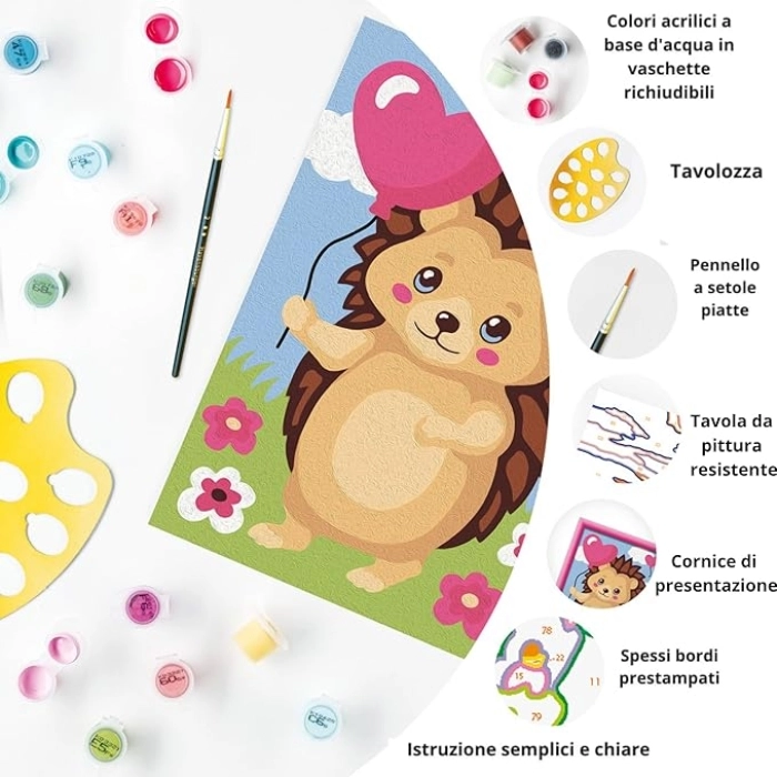 creart - serie e - riccio amorevole