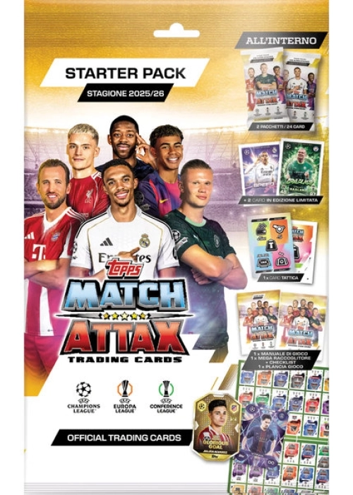 match attax - starter pack: 1