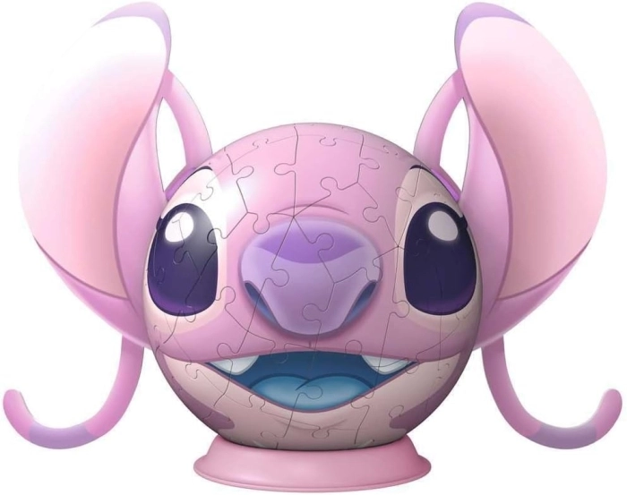 lilo e stitch - angel con orecchie - puzzle 3d