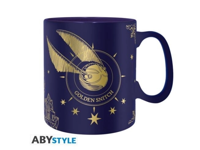 harry potter - tazza 460ml - boccino d'oro