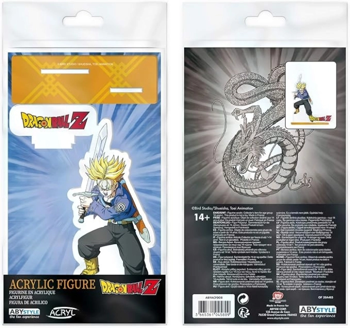 dragon ball z - figure acryl - trunks ss