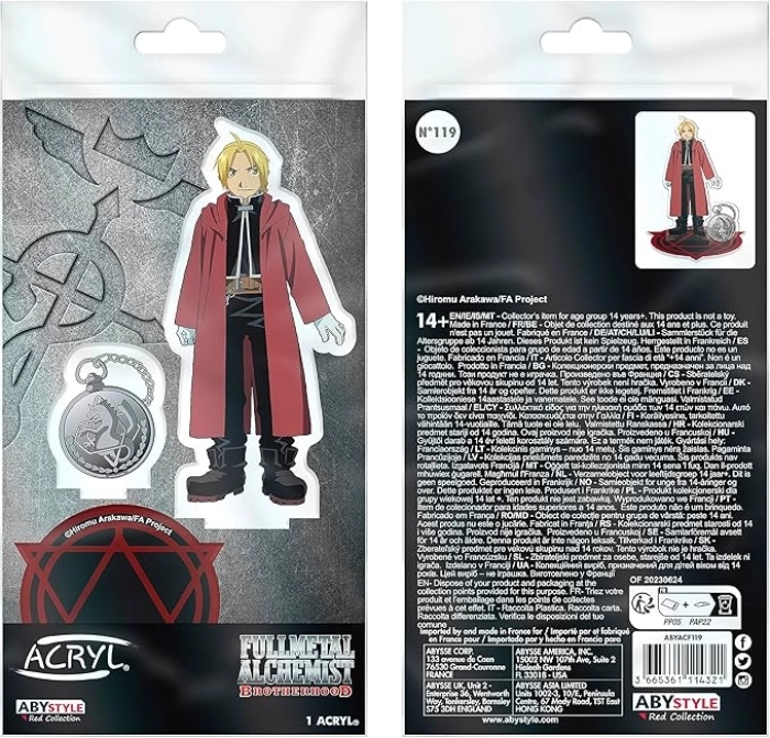 full metal alchemist - figure acryl - edward